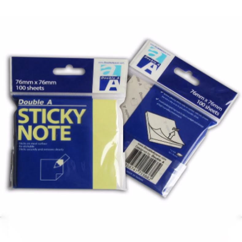 Giấy note vàng KT 3*4 Double A